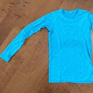 Lululemon long-sleeved running too!